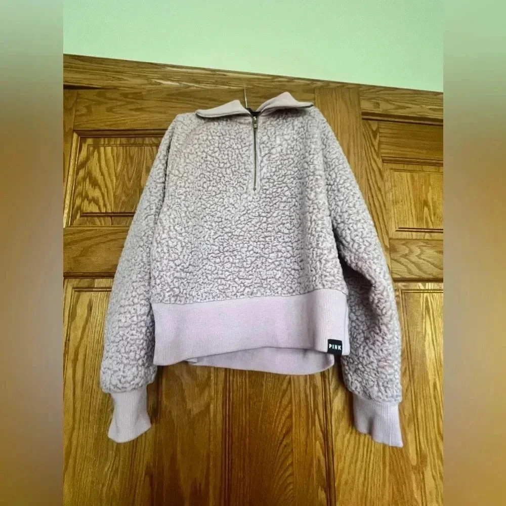 VS - Pink - Fleece - Quarter Zip